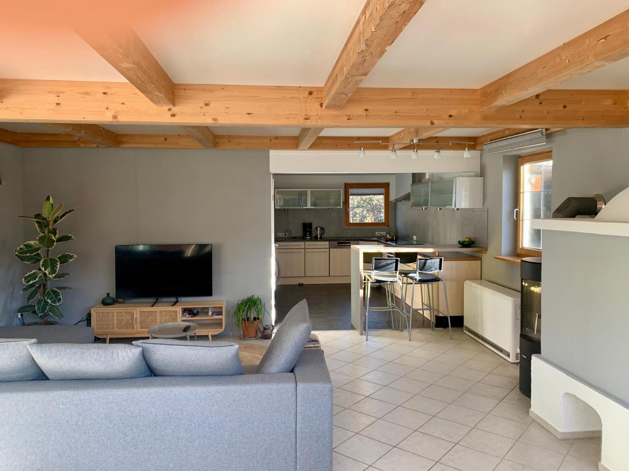 Kleines Reihenhaus Im Chiemgau Apartamento Siegsdorf Exterior foto